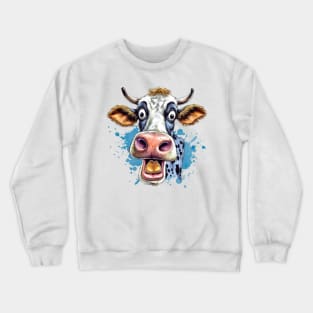 Cow Crewneck Sweatshirt